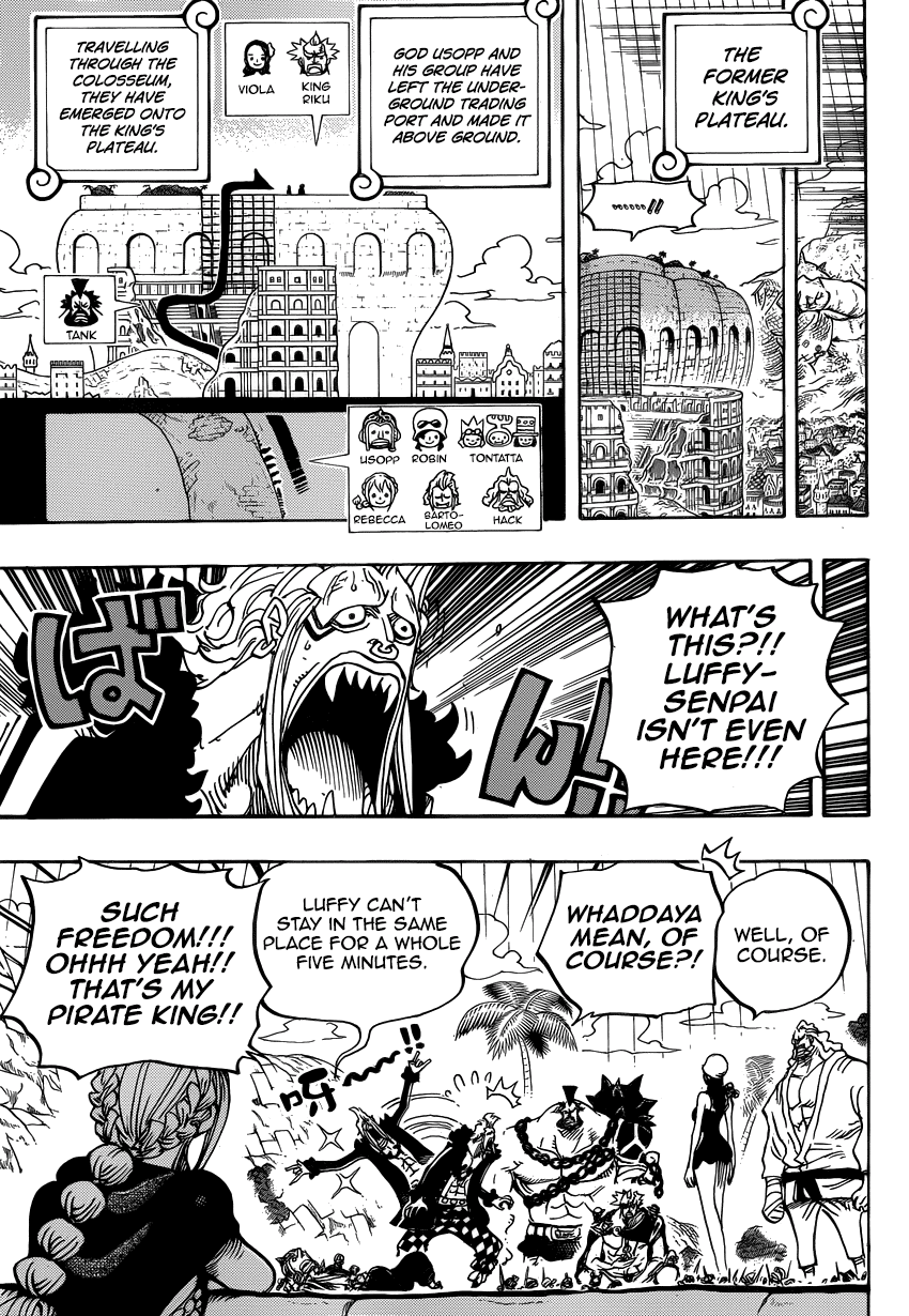 One Piece, Chapter 750 image 07